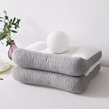 Японская ортопедическая подушка из латекса, противосгибающая, противорастягивающая, поддержка шеи, помощь при сне, Rich Pack Pillow Core, пара 48*74cm