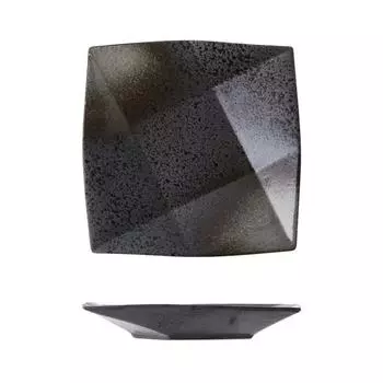 Японская посуда 6/7/8/9 дюймов керамические тарелки черная квадратная тарелка керамическая тарелка для гостиниц обеденные тарелки