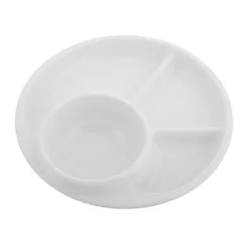 Японская решетка для жира, детские пластиковые тарелки с отделениями, многоразовая разделительная тарелка для уменьшения жира, совместное питание