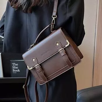 Японская ретро маленькая сумка 2024 новый модный рюкзак JK Cambridge школьная сумка женская универсальная сумка рюкзак No specification чёрный