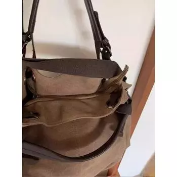 Японская ретро сумка для инструментов, модная холщовая сумка, большая вместимость, сумка-мессенджер для поездок на работу, студенческая переносная сумка коричневый