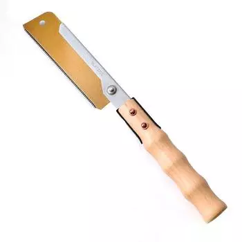 Японская ручная пила 7 дюймов односторонняя пила SK5 стальное гибкое полотно 22 TPI тянущая пила с удобной деревянной ручкой для деревообработки 1pc