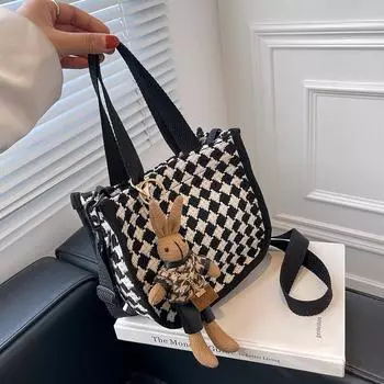 Японская универсальная холщовая сумка женская для отдыха студентка выходная сумка через плечо