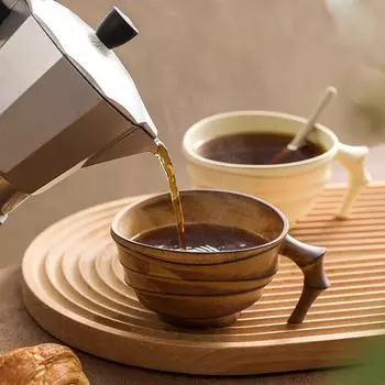 Японская винтажная кружка 200 мл. Креативный индивидуальный дизайн. Керамическая кружка. Чашка для кофе. Молоко. Завтрак. Овсянка. Чашка для воды. Домашний офис. 200ml