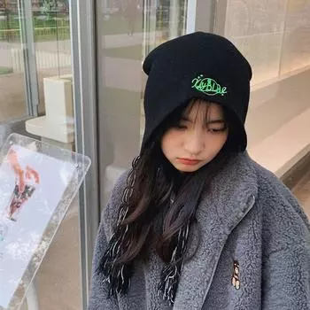 Японская вязаная шапка с косичками в стиле хип-хоп, вязаная крючком шапка с грязными косичками, шапка-бини, зима-осень Style A