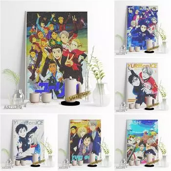 Японские аниме настенные художественные постеры, персонажи манги, современная живопись маслом 21cm30cm NoFrame
