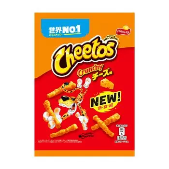 Японские чипсы Cheetos со вкусом сыра 70 г x 12 пакетиков Frito-Lay
