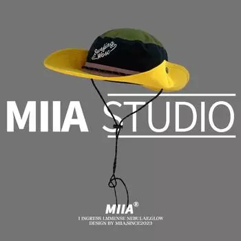 Японские цветные панамы с вышитым алфавитом для мужчин, летние солнцезащитные кепки для улицы, ретро-ковбойские кепки для женщин 56-58cm светло-синий