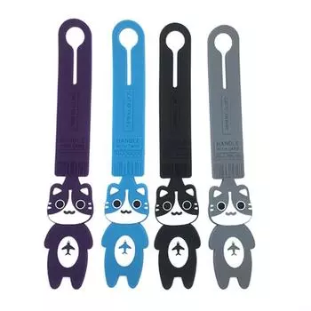 Японские и корейские креативные мультяшные бирки для багажа