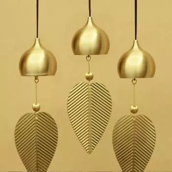 Японские колокольчики, креативные медные колокольчики, уличный декор для дома, подвесные подвески для автомобиля, украшение для сада и двора