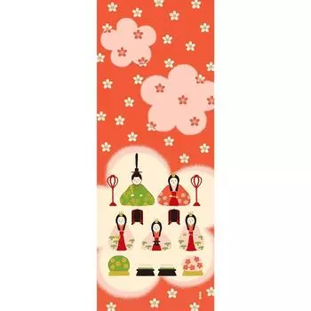 Японские куклы тенугуи с рисунком хама