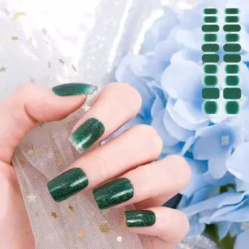 Японские ногти с 5D трехмерными японскими милыми разноцветными луковыми пудровыми звездочками для светотерапии наклейками для ногтей