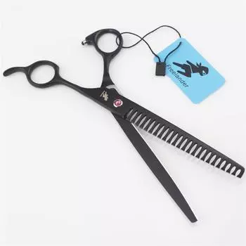 Японские стальные ножницы высокого качества 7,0 ch 7,5 ch, ножницы для домашних животных для ухода за собаками, скорость 45%, ножницы для кошек H