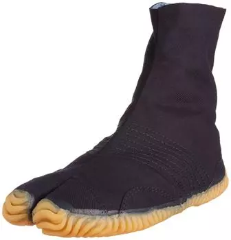 Японские туфли-таби Matsuri Jog темно-синие с 6 клипсами (26см)