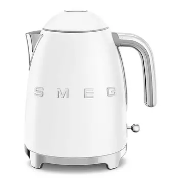 Японский электрический чайник SMEG [Оригинальный продукт] (1,7 л) (Матовый белый)