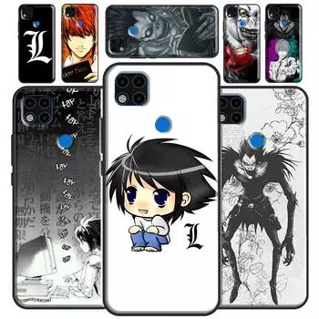 Японский аниме Death Note для Redmi 10, чехол для Xiaomi Redmi Note 11 Pro 8 9 10 Pro 8T 9S 10S 9A 9C 9T, чехол Fundas Redmi 7A