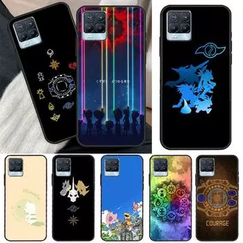 Японский аниме Digimon для Realme 8 9 Pro Plus GT Neo 2 GT Master 9i 8i чехол для телефона OnePlus 9 10 Pro 9R Nord2 Realme 9Pro Plus