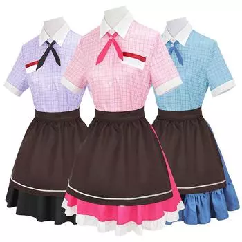Японский аниме-костюм для косплея - аниме-костюм горничной из серии Magical Girl для сценического выступления S