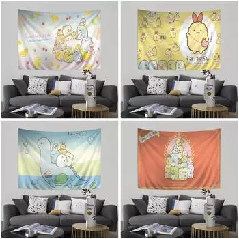 Японский аниме мультфильм гобелен украшение стены дома гобелен офис гостиная гобелен 100x75cm