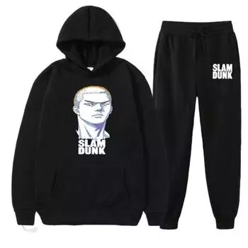 Японский аниме-сериал 2024 года, новый сериал Slam Dunk, коллекция серий персонажей из фильмов, комплект с капюшоном с принтом S