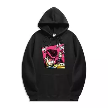 Японский аниме-свитер с капюшоном, модная толстовка с капюшоном XS