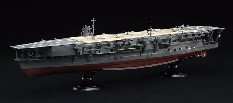 Японский авианосец ВМС серии Imperial Navy Kaga, полнокорпусная модель, пластиковая модель 1/700 № 22