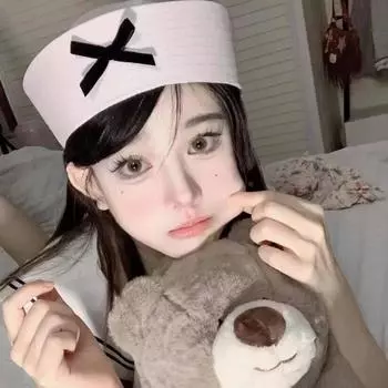 Японский бант, милая матросская шляпа, шляпа-откидка, летняя универсальная женская шляпа корейской версии, большая окружность головы, темно-синяя шляпа M56-58cm