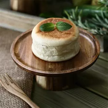 Японский деревянный поднос для еды для торта, фруктовый десерт, подставка, креативная свадебная вечеринка