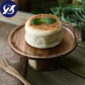 Японский деревянный поднос для еды для торта, фруктовый десерт, подставка, креативная свадебная вечеринка small
