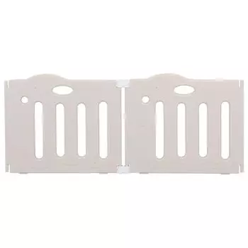 Японский детский сад Складной манеж pawoo (бежевый, Панель расширения (2 панели) высота 60см ширина 70см