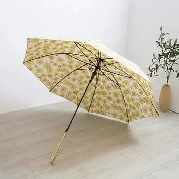Японский дизайн, цвет в стиле ретро, красивый Muse, сверхлегкий, тонкий, с золотой ручкой, женский зонт с длинной ручкой, зонтик от дождя и ветра 98cm