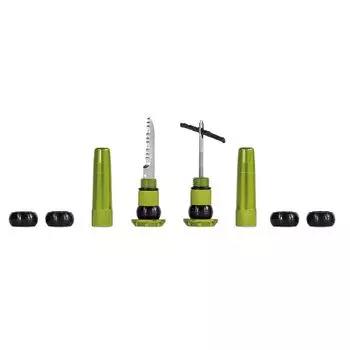 Японский инструмент для велосипеда, ремонт проколов бескамерных шин, STEALTH, заглушка для бескамерных проколов, зеленая Muc-Off [оригинальный продукт] 8,9 см зелёный