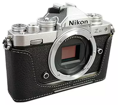 Японский итальянский кожаный чехол для камеры Nikon Z fc классический черный металлический пластинчатый роскошный стильный чехол из натуральной кожи для Nikon Zfc Lims