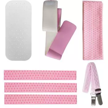 Японский комплект аксессуаров для одевания комплект талии для девочек [TOuWA] 5 предметов Shichi-Go-San детский, для девочек, юката, круглый год (пластина для створки/ремень для перевязки/3