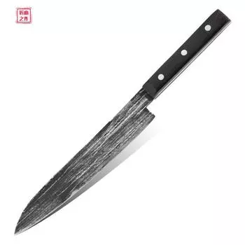 Японский кованый нож для сашими из нержавеющей стали Нож шеф-повара Нож для суши Кухонный нож Нож для сашими 1pcs
