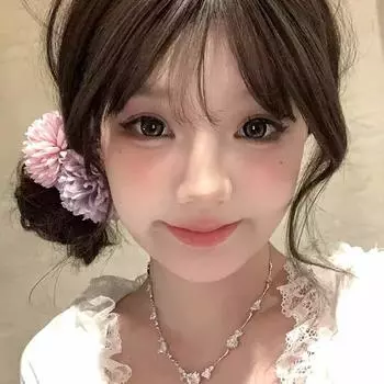 Японский круглый шар хризантема шпилька женская боковая заколка цветок челка заколка гортензия аксессуары для волос фото реквизит головной убор цветок на голову розовый