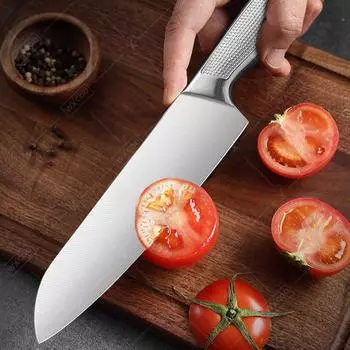 Японский кухонный нож из нержавеющей стали, кухонный нож шеф-повара, нож для нарезки фруктов, мясной тесак для костей, поварской нож для резки рыбы