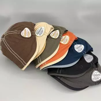 Японский литературный и ретро берет для улицы, повседневная шляпа художника в стиле хип-хоп, шляпа газетчика, шляпа вперед, обратная кепка, женщина M56-58cm чёрный