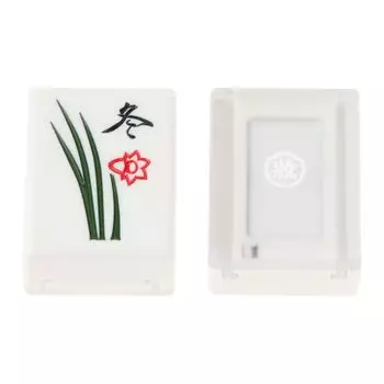 Японский макияж Маджонг Тени для век Зимний Fuyu Металлический Снежный Блеск Набор из 2 шт.