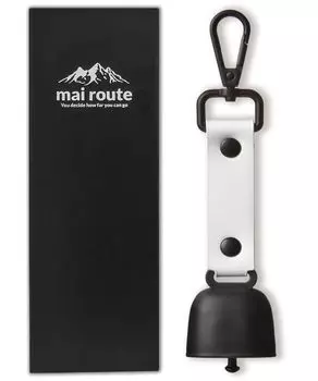 Японский маршрут май Колокольчик-медведь с приятным тоном Удобный колокольчик-медведь с функцией тишины Маленький и легкий [Подлинный продукт] одно касание (01.