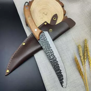 Японский нож для фруктов из нержавеющей стали, кухонный нож для нарезки костей, барбекю, нож для суши, профессиональные инструменты для приготовления пищи