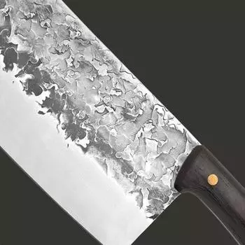 Японский нож, стальные кухонные ножи для обвалки, ножи шеф-повара, нож для нарезки мяса Сантоку, нож для мяса