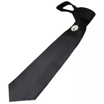 Японский официальный семейный герб Нисидзин, выполненный в виде официального вышитого семейного герба [0-STYLE.cravat] Галстук, черный, круг, вышивка, плетение, носить, чёрный