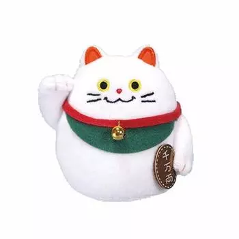 Японский подарок мягкая игрушка манящая кошка