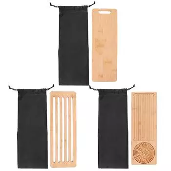 Японский поднос, разделочная доска, поднос для чая, поднос с фильтром для стола IGT chopping board