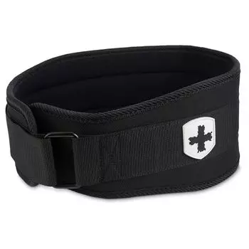 Японский пояс Harbinger Training Belt для тренировки мышц и подъема дюймов, черный, с пеной S 22241 [оригинальный продукт] 4,5 (Талия 58-71см) чёрный