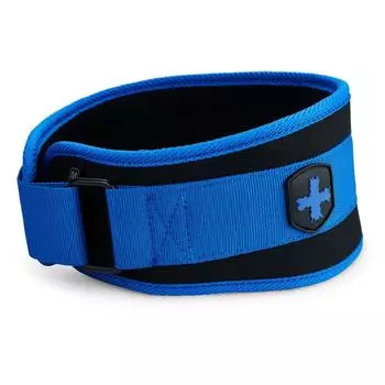 Японский пояс Harbinger Training Belt для тренировки мышц и подъема дюймов, пояс с пенным сердечником, синий, M 22463 [оригинальный продукт] 4,5 (Талия 71-84см) синий