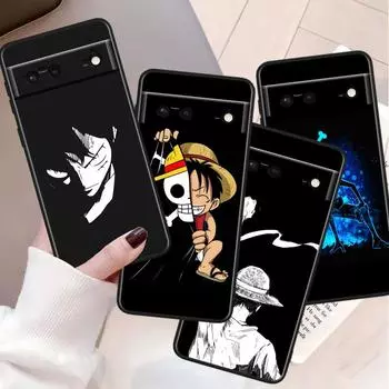 Японский противоударный чехол O-ne P-ieces для Google Pixel 8 7A 6A 5A 5 4 4A XL Pro 5G, черный чехол для телефона, мягкий чехол Fundas Capa Google Pixel 4