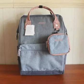 Японский рюкзак контрастного цвета 2020 года с золотым акцентом