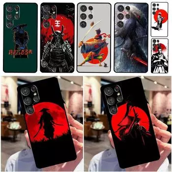 Японский самурай ниндзя задняя крышка для Samsung Galaxy S20 FE S21 FE S22 Ultra Note 20 10 S8 S9 S10 S22 Plus чехол Galaxy S10
